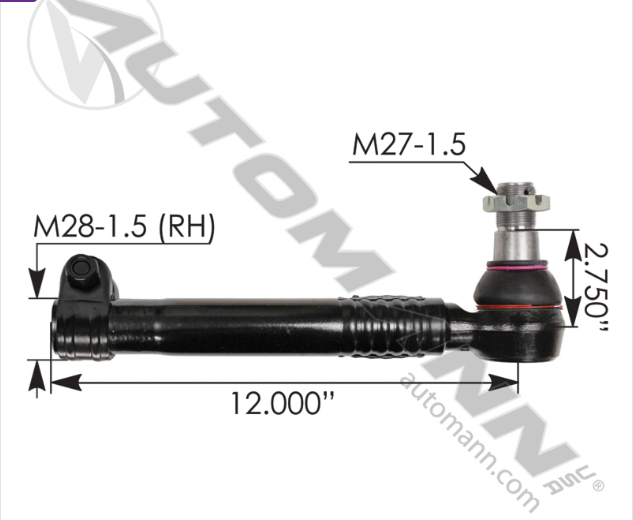 462.ES7147R-TIE ROD OUTER END RH FREIGHLINER