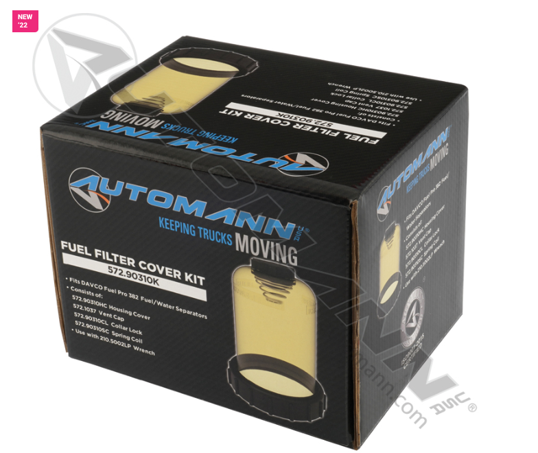 577.90310K-FUEL FILTER COVER KIT DAVCO