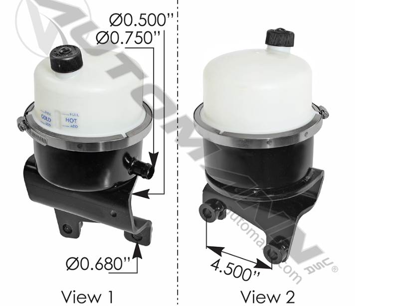 575.11319-POWER STEERING RESERVOIR KENWORTH-PETERB