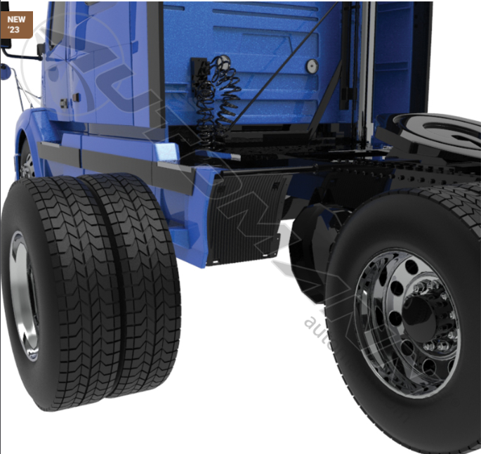 562.9013-QUATER FENDER SPLASH SHIELD VOLVO ..ORDEREDAS :82757709