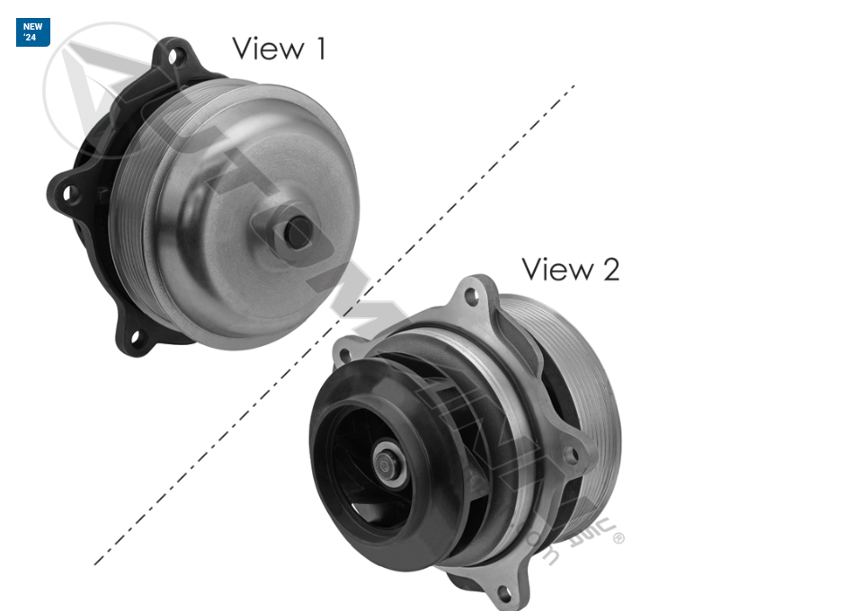 800.204216-WATER PUMP PACCAR MX13