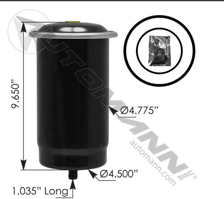 170.107796-ad9 type cartidge kit dryer 107794P