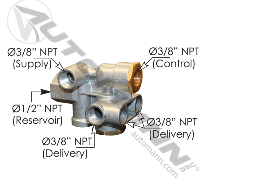 170.1105-SPRING BRAKE CONTROL VALVE 110500X,RSL110500