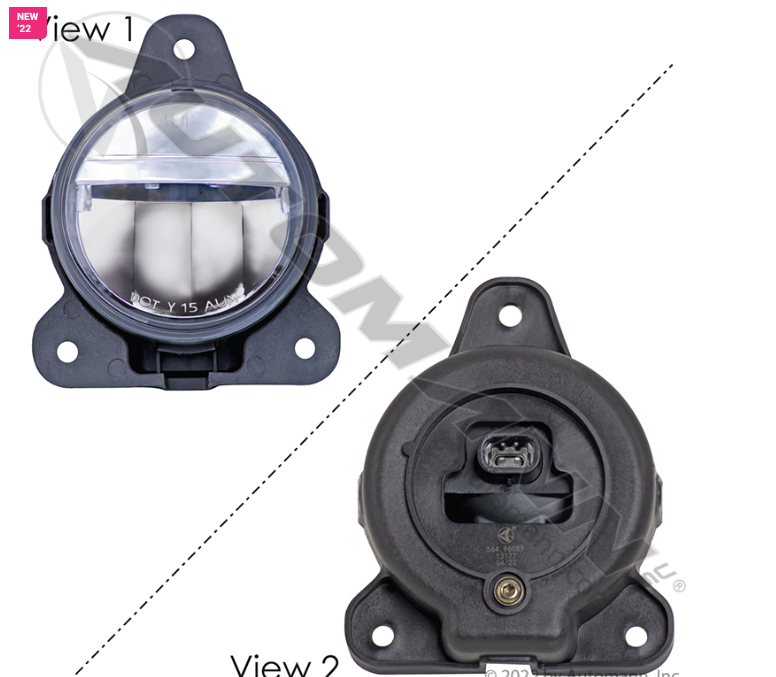 564.96089-DRIVING LAMP LH-RH LED VOLVO VNL-VNR