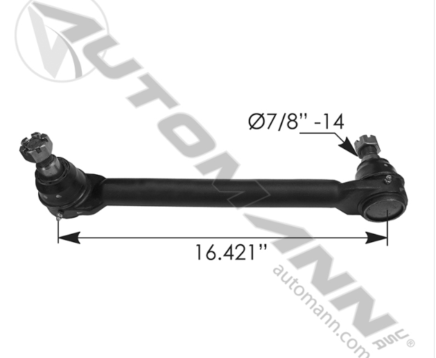 463.DS75401-DRAG LINK 16.500IN C TO C PETERBILT J206004001 J20-6004-001