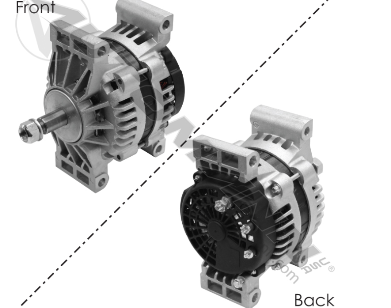 178.24SI-160AP-Alternator 24SI tYPE 160 AMP Pad Mount