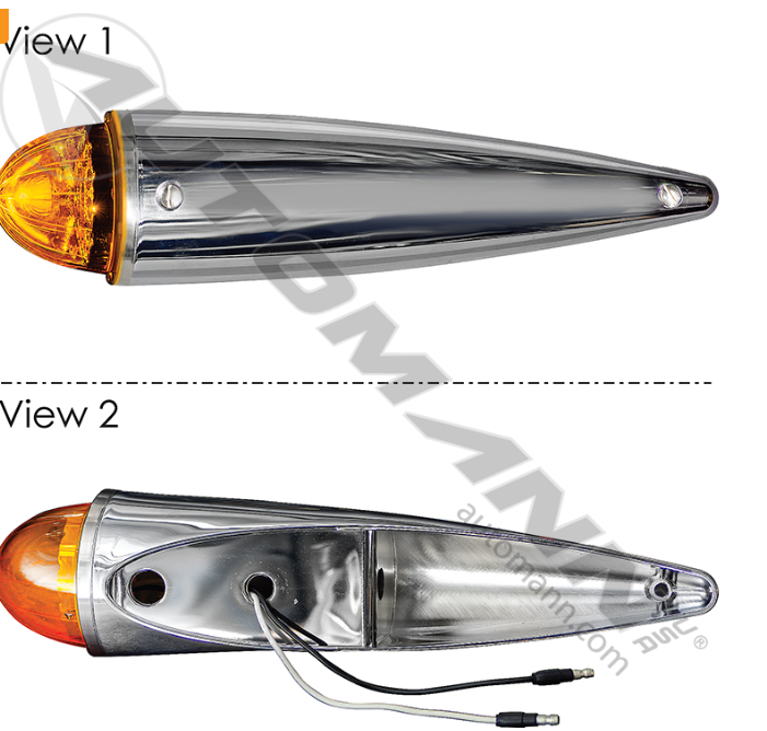 571.LD3231A17-CAB MARKER LIGHT WATERMELON LED AMBER