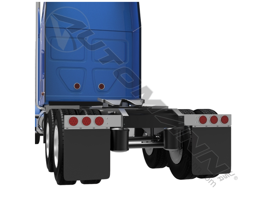 562.Q4004SS430-LIGH BAR 2 PC SET W LIGHTS 430SS