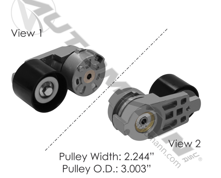 816.49563-CONTINENTAL ELITE TENSIONER ASSEMBLY ..49563, 38587 3682942 International, Kenworth, Peterbilt, ...