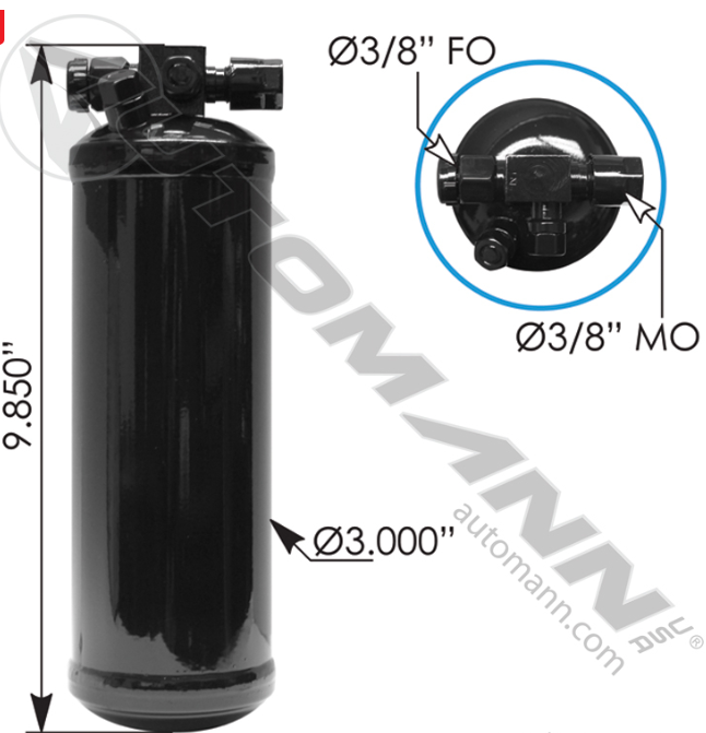 830.41009-AIR CODITIONING RECEIVER DRIER 7387
