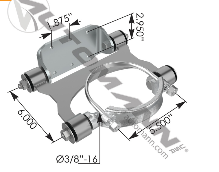 562.U4631118-EXHAUST BRACKET FREIGHTLINER ORDERED AS A04-31118-000