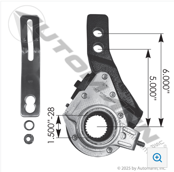 133.2830 - Haldex Type Slack Adj 5-6in Economy