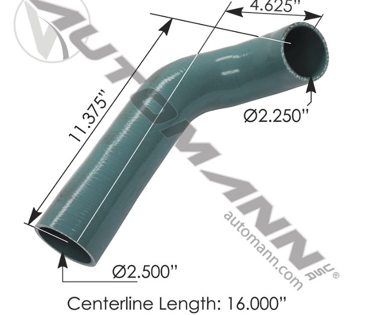 561.62458-COOLANT HOSE MACK 2.375" ID
