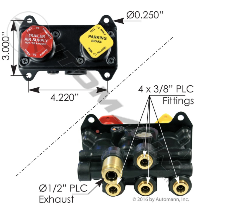 170.802122WF-MV3 TYPE DASH CONTROL VALVE ORDERED AS: 38715