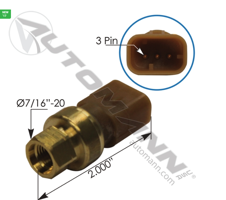 577.9051-ENGINE OIL PRESSURE SENSOR CATERPILLAR