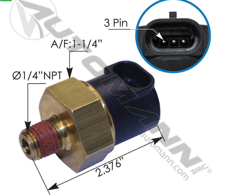 577.23509-OIL PRESSURE SENSOR DETROIT DIESEL