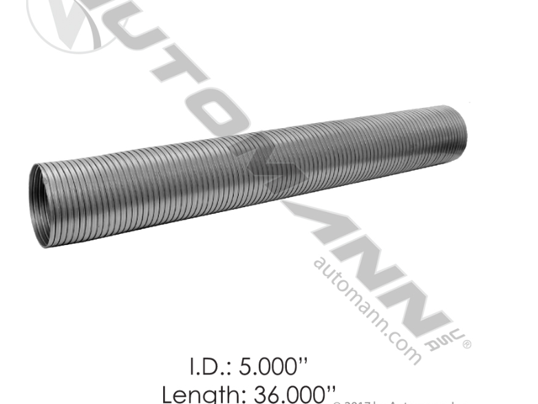 562.U7350-36G-FLEX TUBING 5IN X 36IN GALVANIZED ORDERED AS : 562U735036G