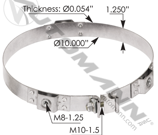 562.U7514664A-MTG BRACKET HEAT SHIELD PETERBILT