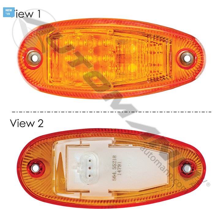 564.55218-AUX TURN SIGNAL SIDE AMBER LAMP IHC
