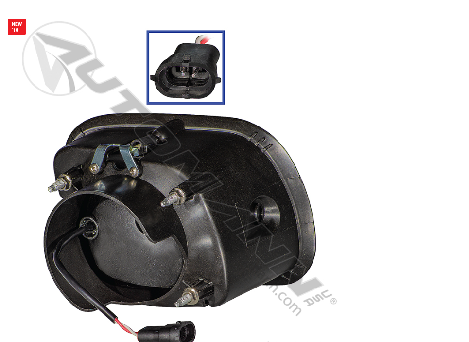 564.4609-LED FOG LIGHT LH FREIGHTLINER