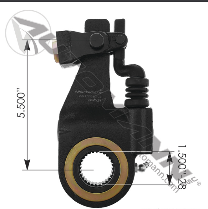 137.281-BENDIX TYPE SLACK ADJUSTER 5.5IN