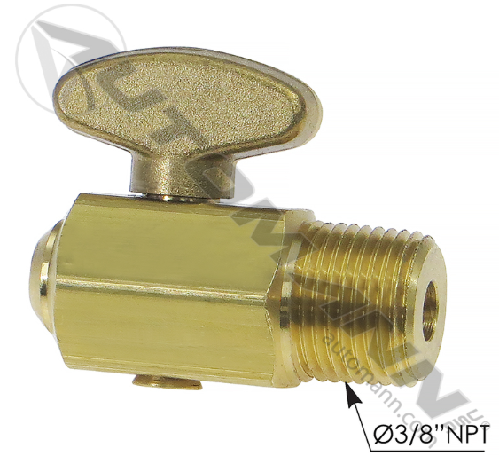 177.4041-DRAIN VALVE WING HANDLE 3/8IN NPT