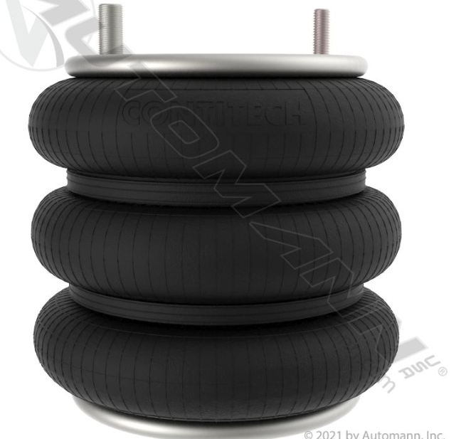 566.CT64571-CONTINENTAL AIR SPRING TRIPLE CONVOLUTED 8033, 3B12-312, 64571, S14487, AS01681G