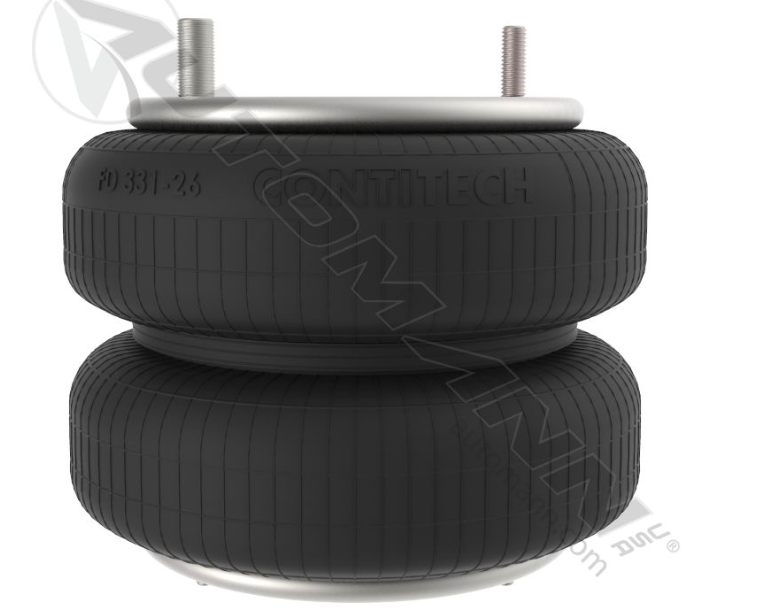 566.CT64284-CONTINENTAL AIR SPRING DOUBLE CONVULATED 7555 2B12-440, 64284, XBSPN05337, 2001801