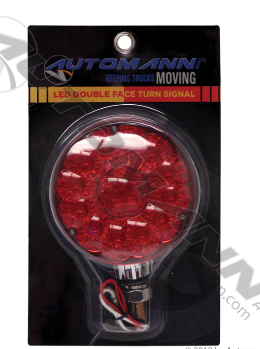 571.LD231AR34-PEDESTAL LIGHT ROUND DOUBLE FACE LED