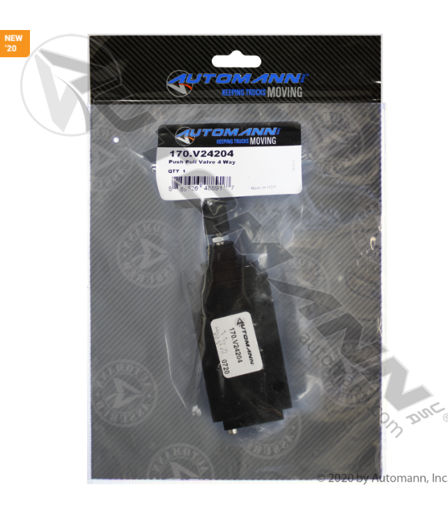 170.V24204-PUSH PULL VALVE 4 WAY