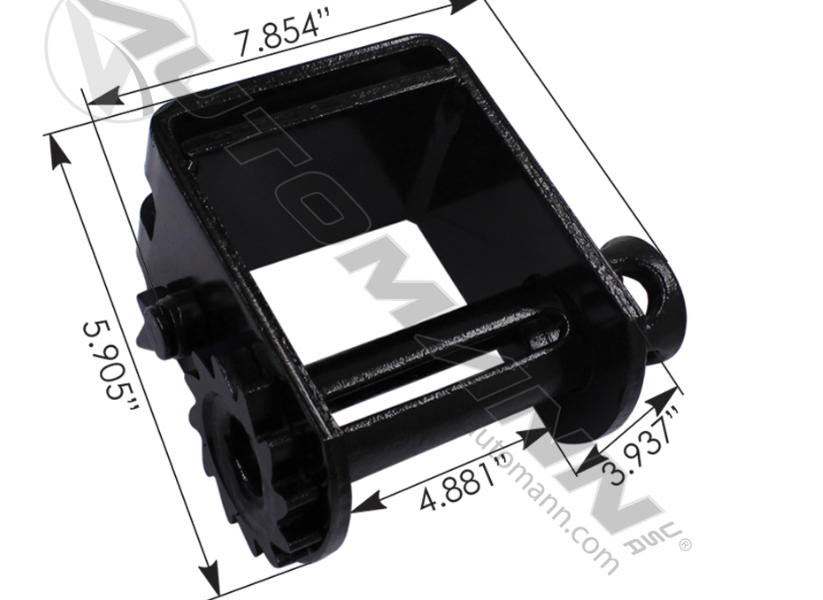 573.FW6-DOUBLE L TRACK SLIDING STANDARD WINCH