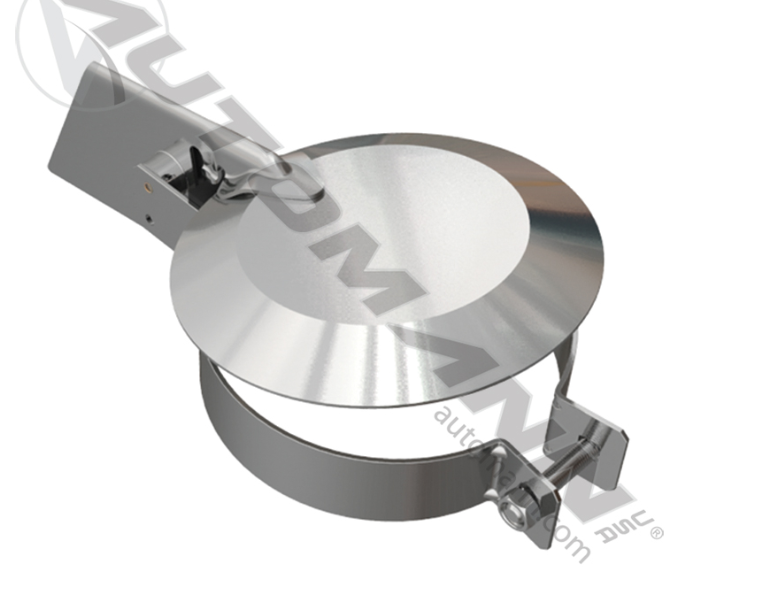 562.U90500C-RAIN CAP 5 IN CHROME