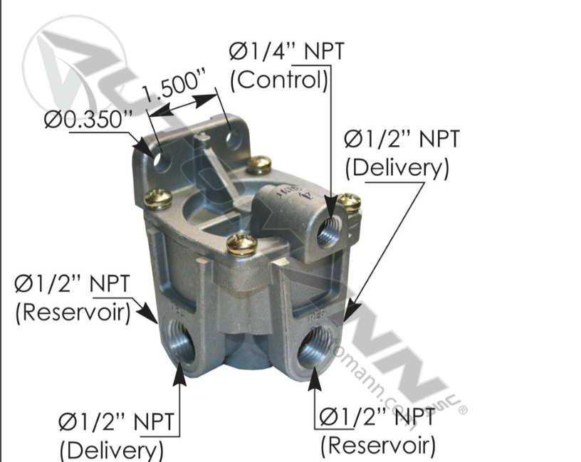 170.KN28520-RG2 TYPE RELAY VALVE