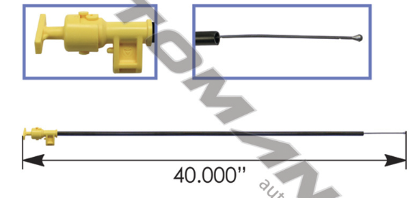 572.96004-ENGINE OIL DIPSTICK W/TUBE VOLVO