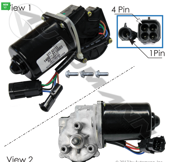 577.62312-WIPER MOTOR MACK