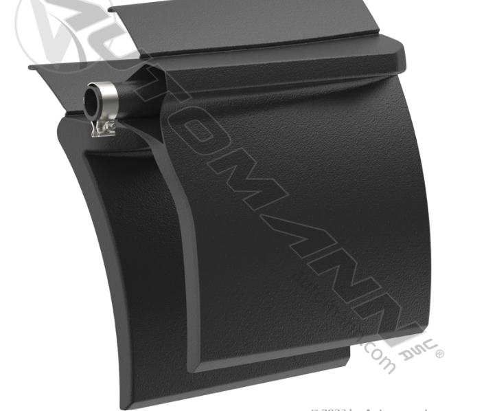 562.9014K-QUARTER FENDER KIT BLACK FREIGHTLINER P4