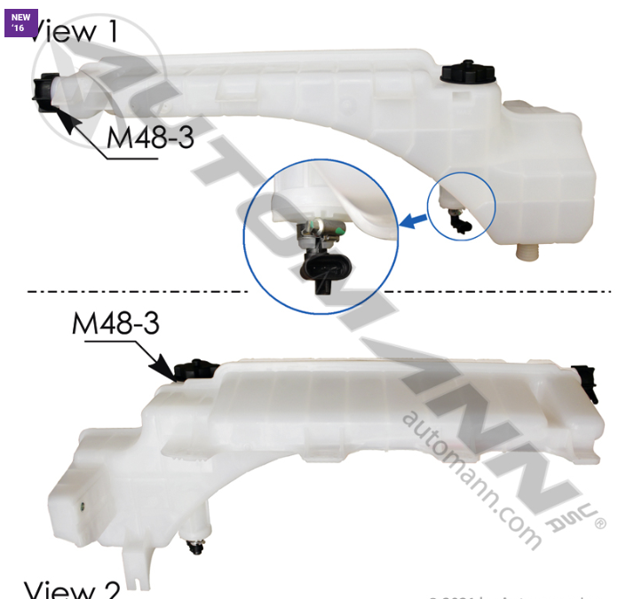 575.1082-COOLANT RESERVOIR VOLVO