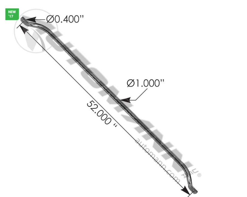 562.GH52SS-GRAB HANDLE 52IN STAINLESS STEEL