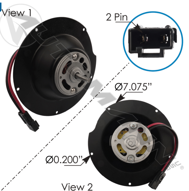 830.21105-BLOWER HVAC IHC
