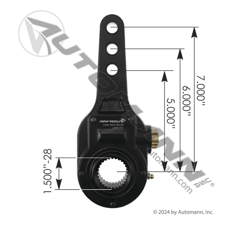 134.2841 - Manual Slack Adjuster 5in-6in-7in