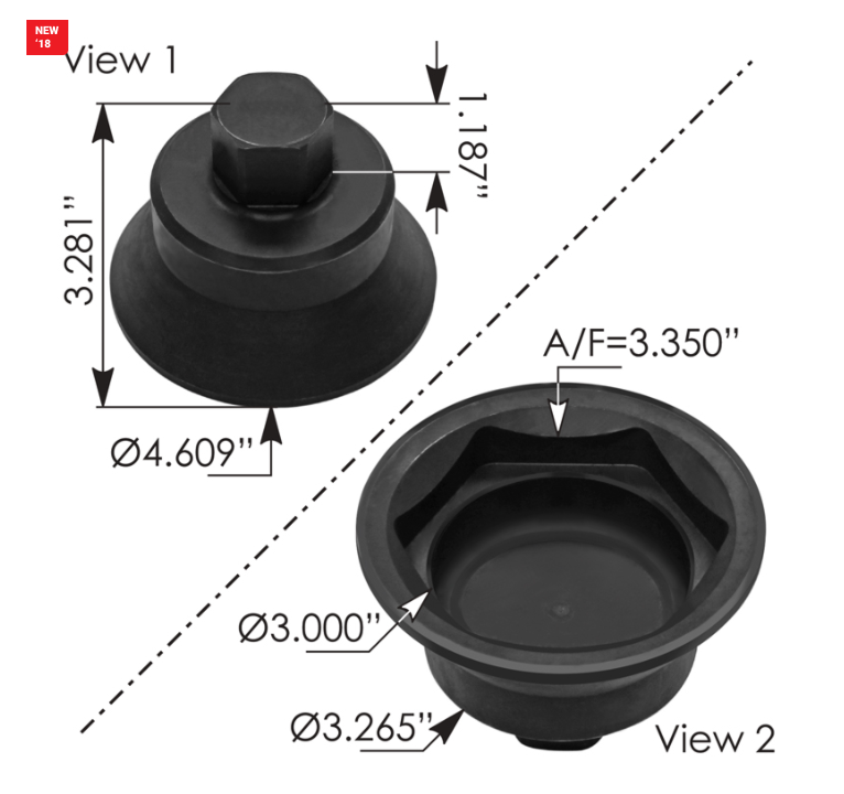 210.198-SOCKET WRECH 85mm 6PT