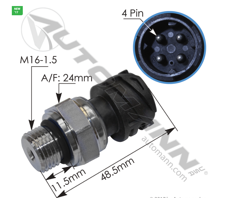 577.96519-OIL PRESSURE SENSOR VOLVO