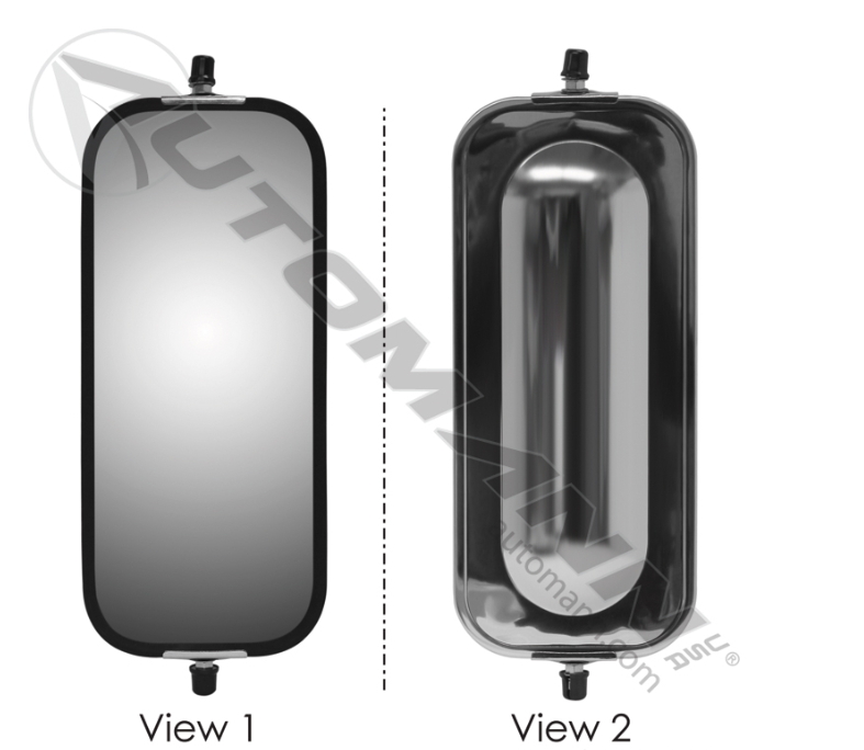 563.9006-BUBBLE BACK WC MIRROR S.STEEL 7X16