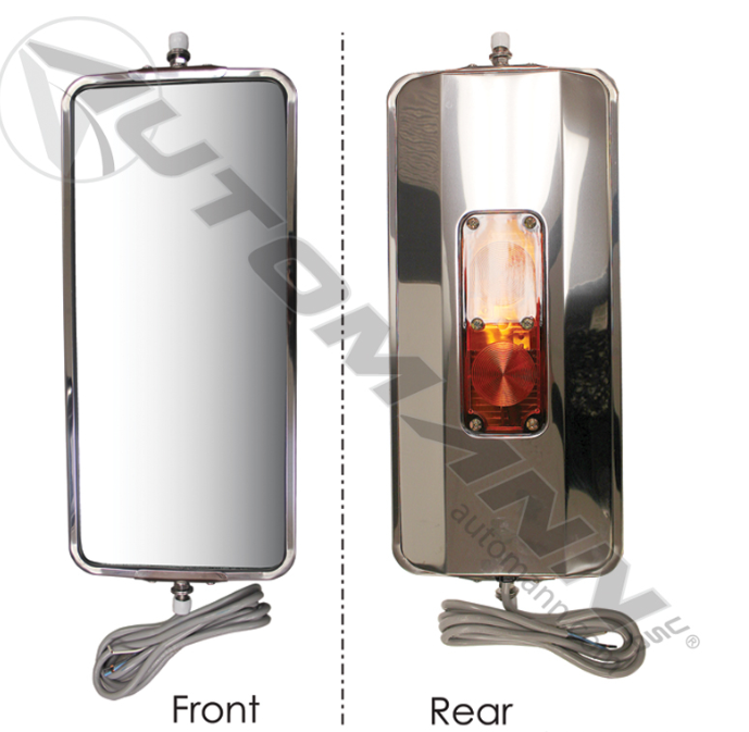 563.9016-BOX TYPE WC MIRRIR S,STEEL 7X16 H/LIGHT