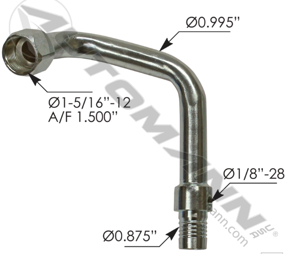 177.3009-AIR ADAPTER LH KENWORTH ORDERDED AS 9622