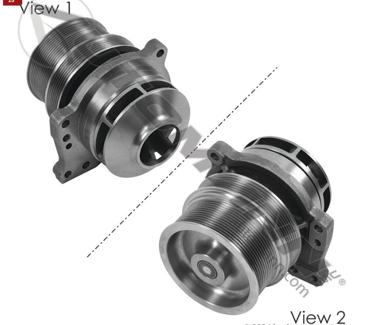 800.369258-WATER PUMP CUMMINS ISX 15.0L EPA17