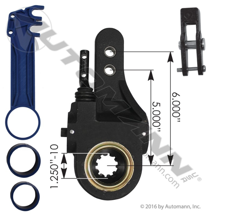 136.1011-CREWSON TYPE SLACK ADJUSTER 5IN-6IN