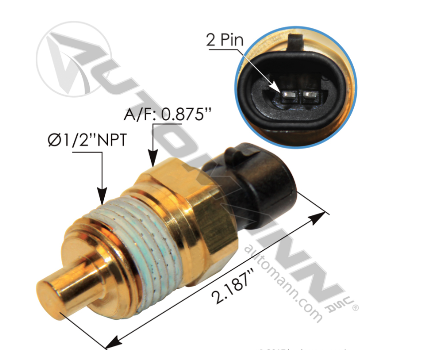 577.90542-COOLANT TEMPETURE SENSOR CUMMINS 3613 577.46613 0623464000
