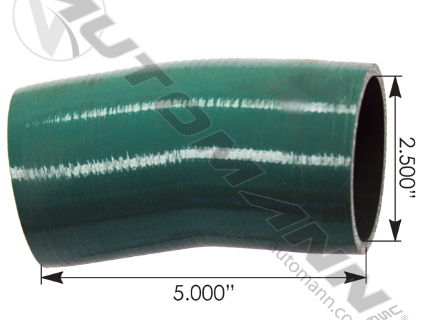 561.62938-COOLANT HOSE W/POLY PETERBILT 2.5"