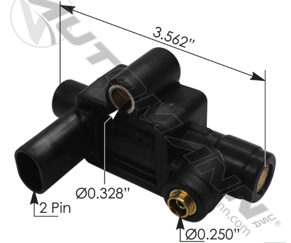173.1106GT-AIR SELENOID VALVE GT DEVELOPMENT....Freightliner....12V, 3-Way Normally Open